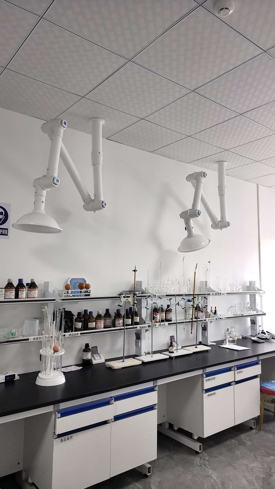Sample preparation station Sample preparation station