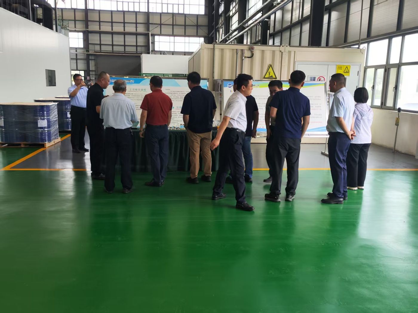 Delegation reviews safety and quality management boards